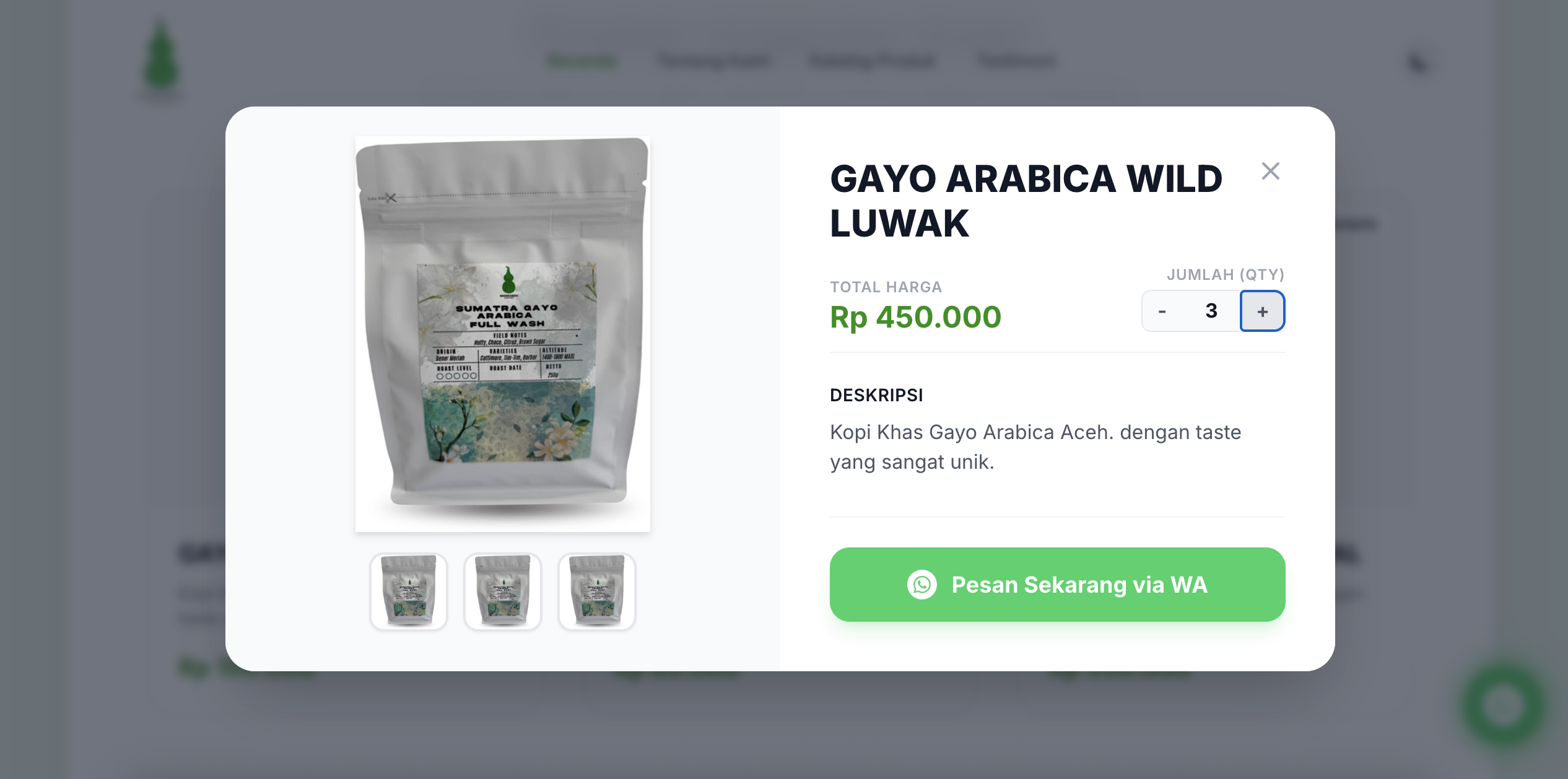 Perhitungan Otomatis